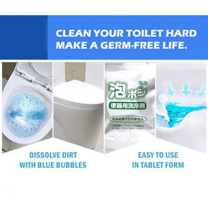 TOILET BUBBLE BOMB CLEANER