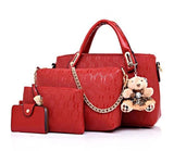 4 PIECE SET FASHION WOMAN HANDBAGS