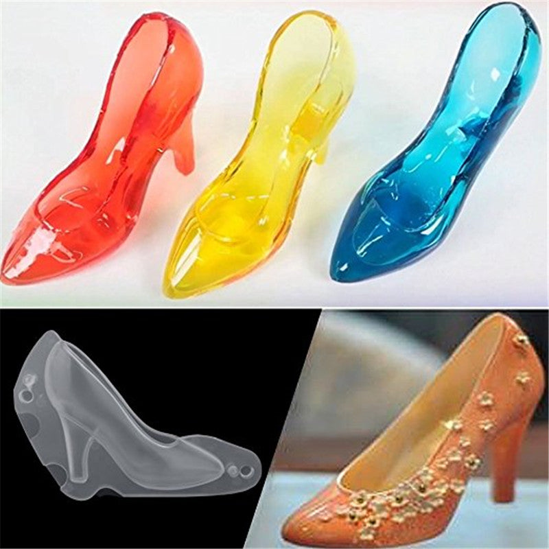 DIY CAKE DECORATING SHOE CHOCOLATE MOLD