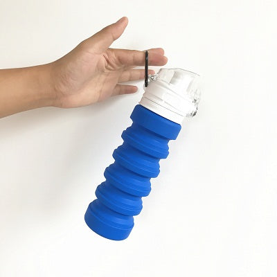 SILICONE FOLDING COLLAPSIBLE WATER BOTTLE