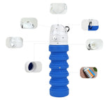 SILICONE FOLDING COLLAPSIBLE WATER BOTTLE