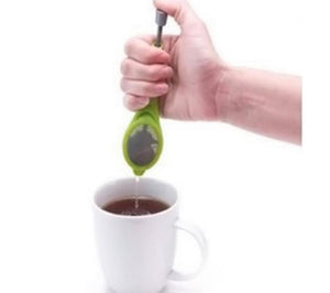 Built-in Plunger Strainer Tea Infuser