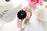 6 Colors Women Starry Sky Waterproof Watch