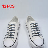 Lazy No Tie Elastic ShoeLaces (12 pcs)