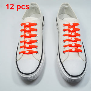 Lazy No Tie Elastic ShoeLaces (12 pcs)