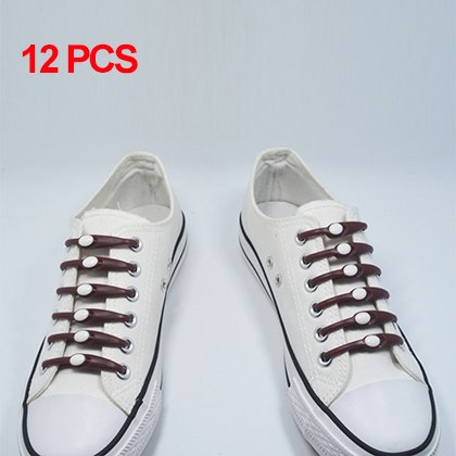 Lazy No Tie Elastic ShoeLaces (12 pcs)