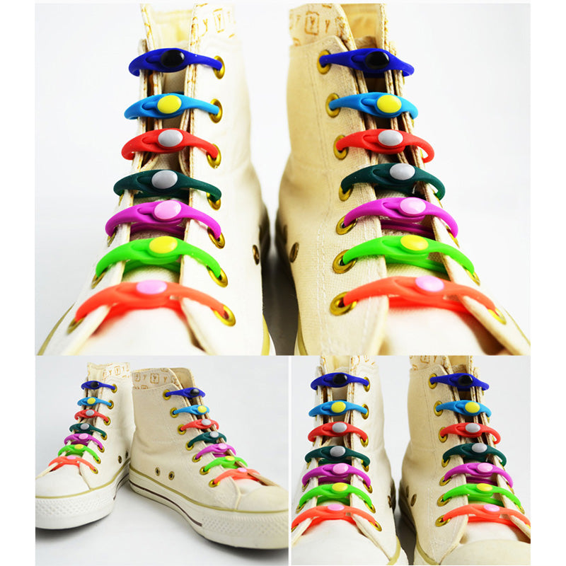 Lazy No Tie Elastic ShoeLaces (12 pcs)